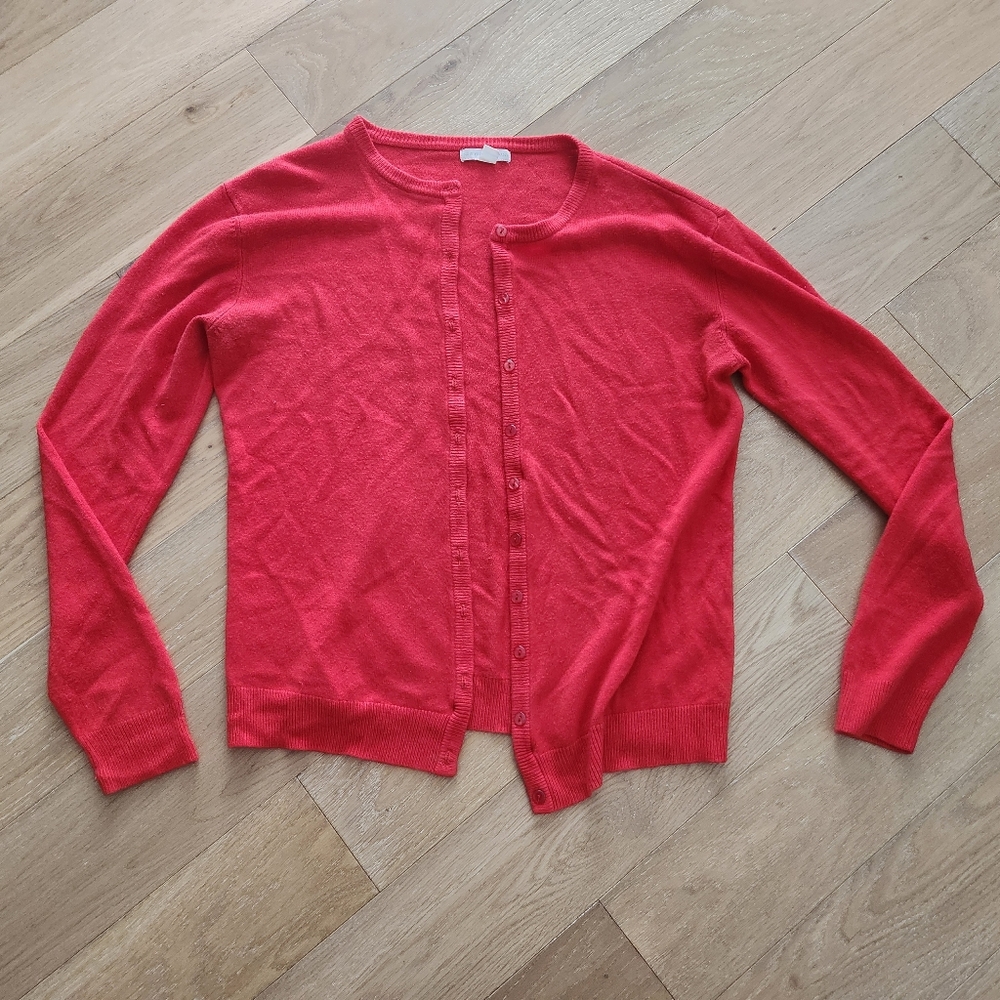 NEW YORK & CO | Red button down cardigan
